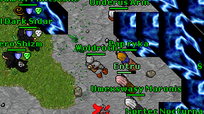 Pap ryka on screen