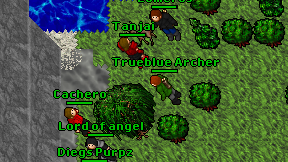 Trueblue Archer on screen