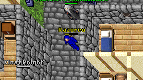 Razoreu on screen