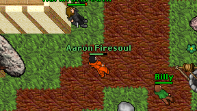 Aaron Firesoul on screen