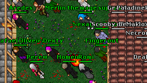 Necromort on screen