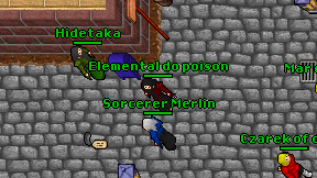 Elemental do poison on screen