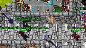 Doktor Barre on screen