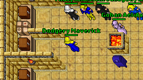 Dodgery Maverick on screen