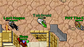 Tah Druid on screen