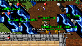 Toxarion on screen