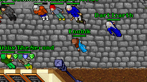 Knobik on screen