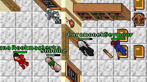 Caramonek on screen