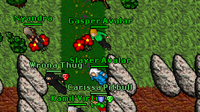 Slayer Avalar on screen