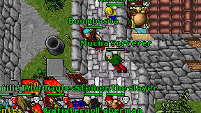 Mucha Sorcerer on screen