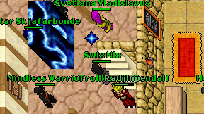 Swix Nix on screen