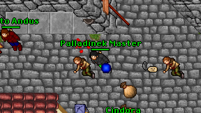 Palladinek Master on screen