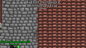 Anitsirc rotciv on screen