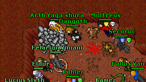 Dangoth on screen