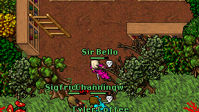 Sir Bello on screen