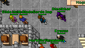 Gordo Imp on screen