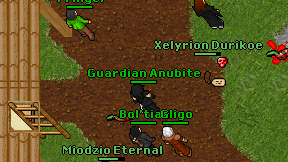 Guardian Anubite on screen