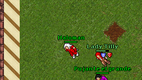 Haloman on screen