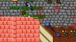 Kassploj on screen
