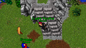 Lady Yezka on screen