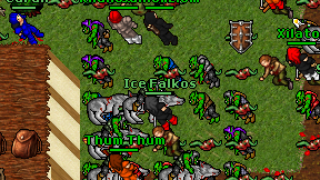 Ice Falkos on screen