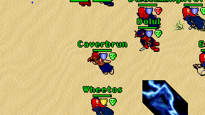 Caverbrun on screen