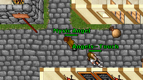 Mysic Angel on screen