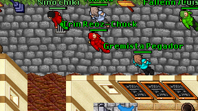 Trin Reoz-Chuck on screen