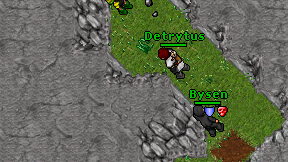 Detrytus on screen