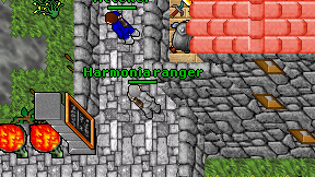 Harmonia ranger on screen