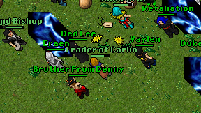 Trader of Carlin on screen