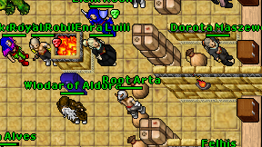 Root Arta on screen