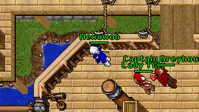 Hexawob on screen