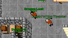 Dragon Leak on screen