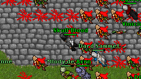 Skull'Blood on screen