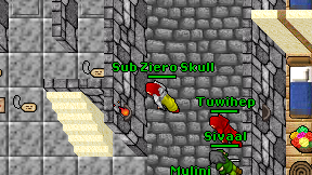 Sub Ziero Skull on screen