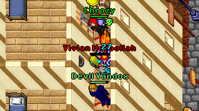Devil Vandox on screen