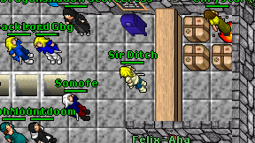 Sir Ditch on screen