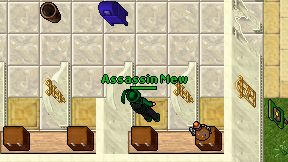 Assassin Mew on screen