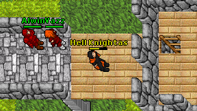 Hell Knightas on screen