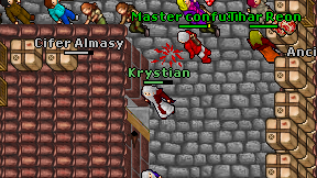 Krystian on screen