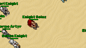 Knight Soloz on screen