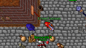 Clam Fanian on screen