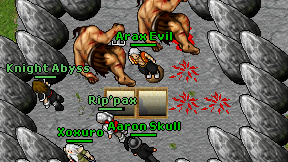 Arax Evil on screen