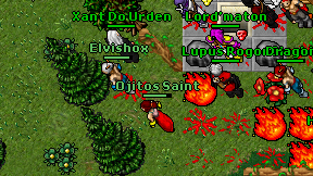 Ojitos Saint on screen