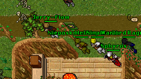 Jerry-Flow on screen