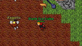 Dark Ice Cube on screen