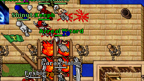 Azreal Wizard on screen