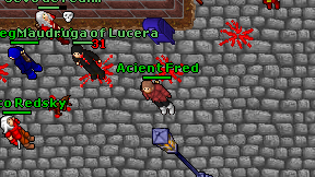 Acient Fred on screen