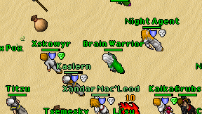 Brain Warrior on screen